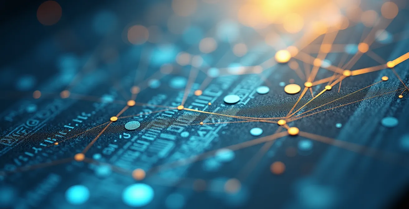 Détail macro de documents avec textures et motifs abstraits